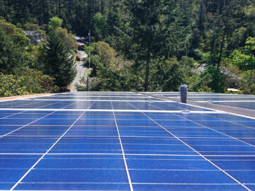 3kw grid tied photo voltaic solar system.